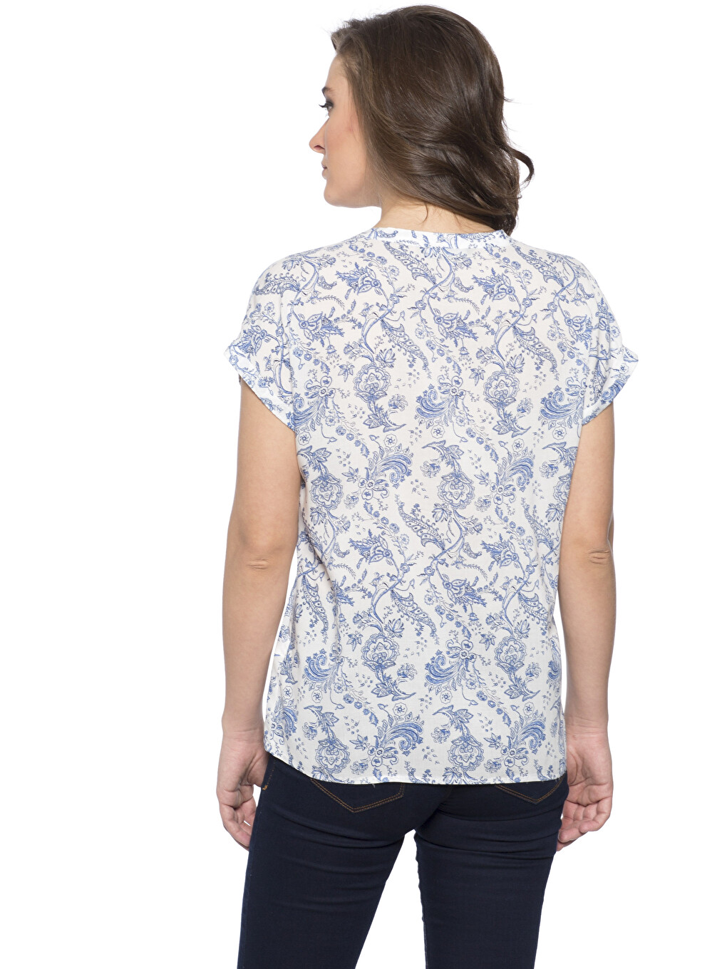 Chemise Bleu Femme-1