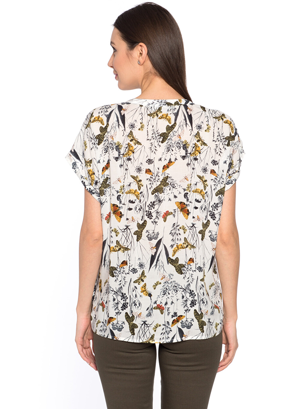 Chemise Jaune Femme-1