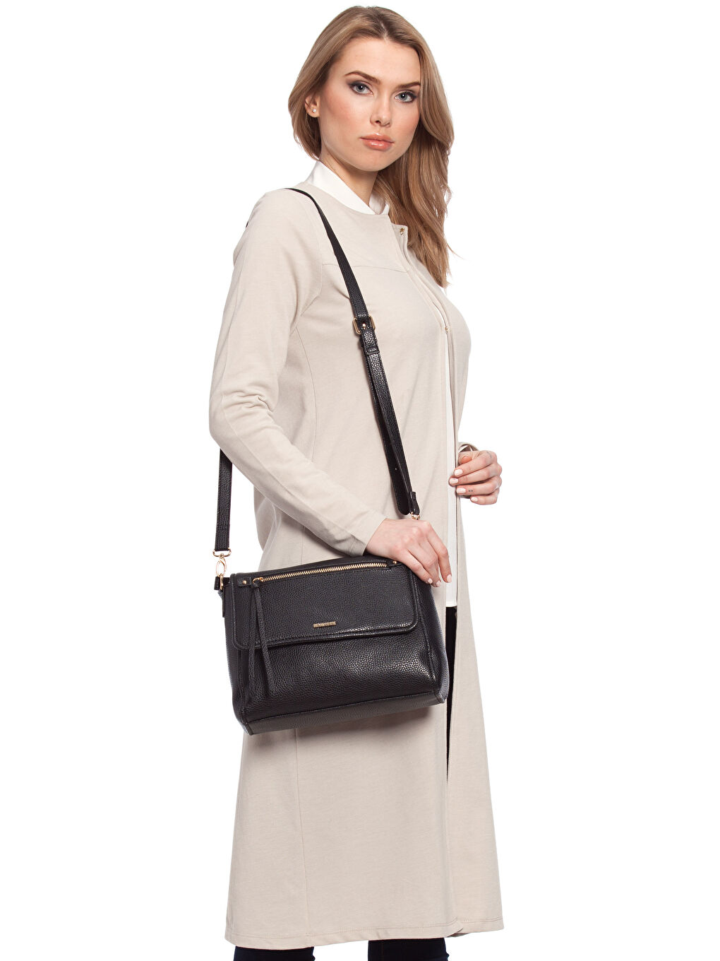 Woman BLACK Shoulder bag-1