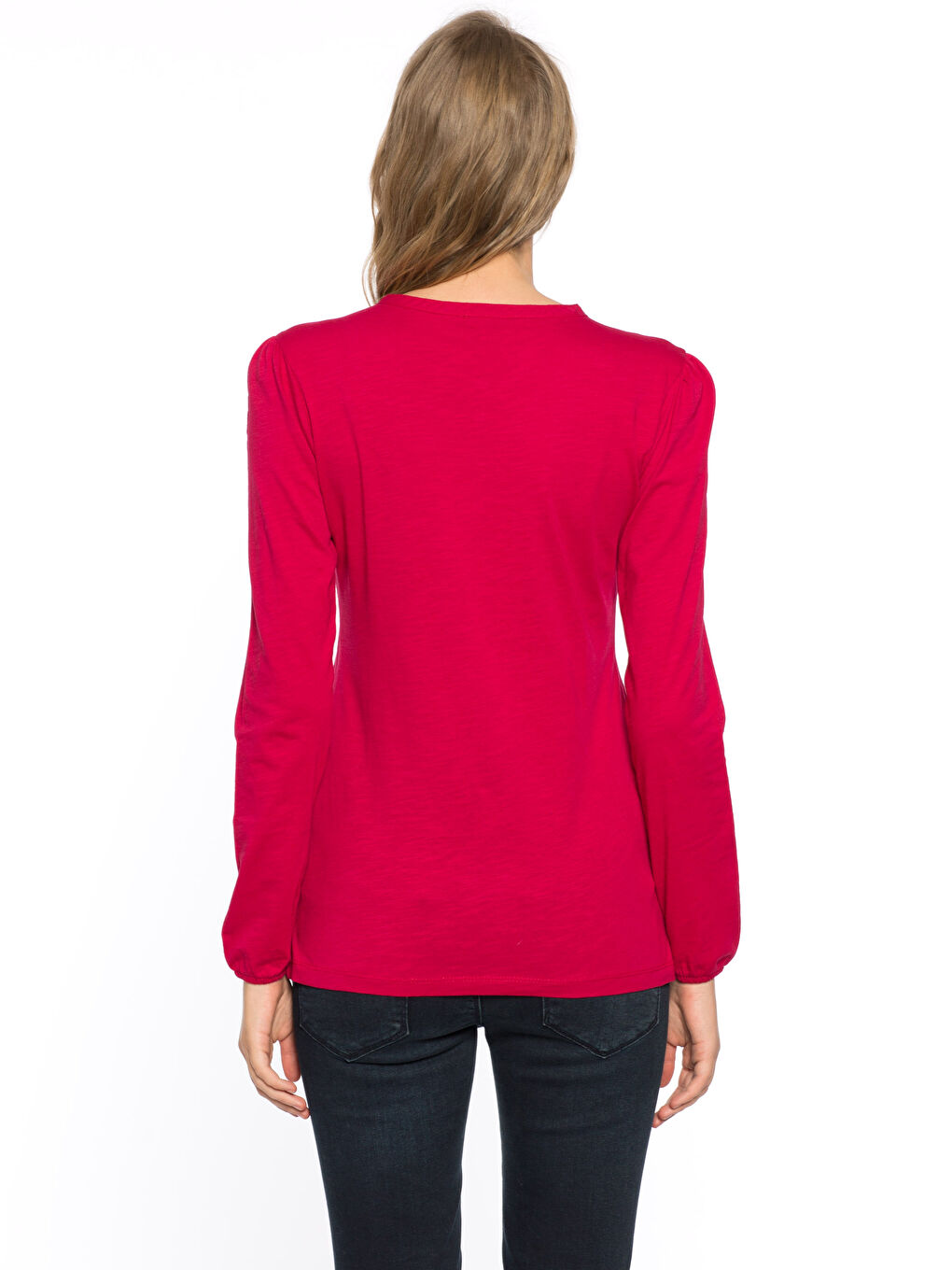 T-shirt FUCHSIA Femme-1