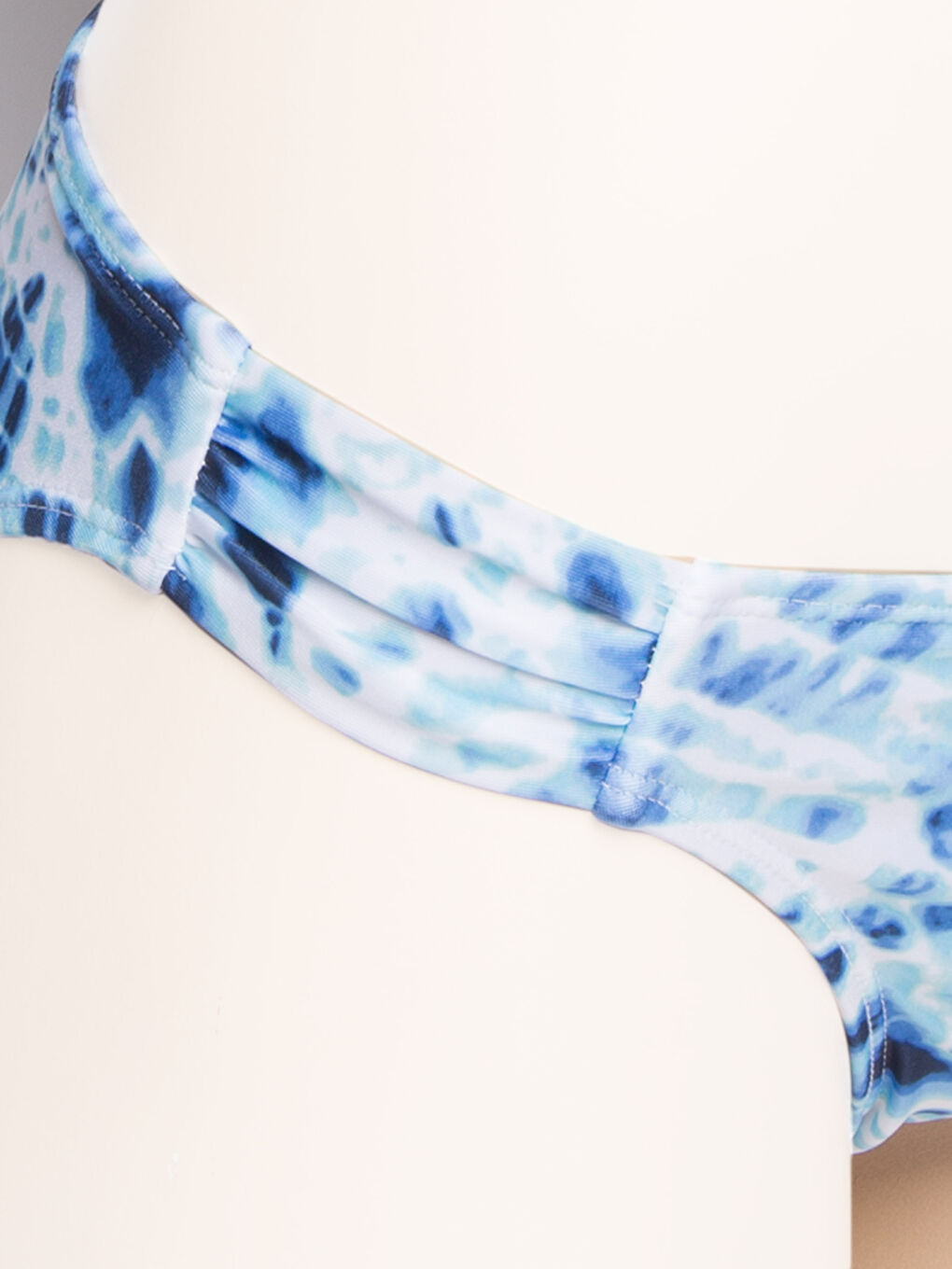 Woman BLUE Bikini Bottoms-2