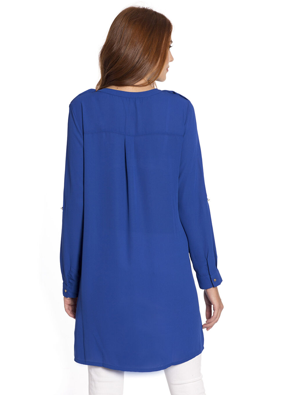 Woman BLUE Tunic-1