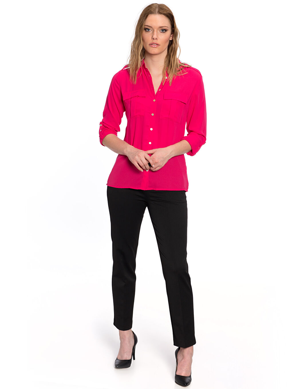 Chemise FUCHSIA Femme-2