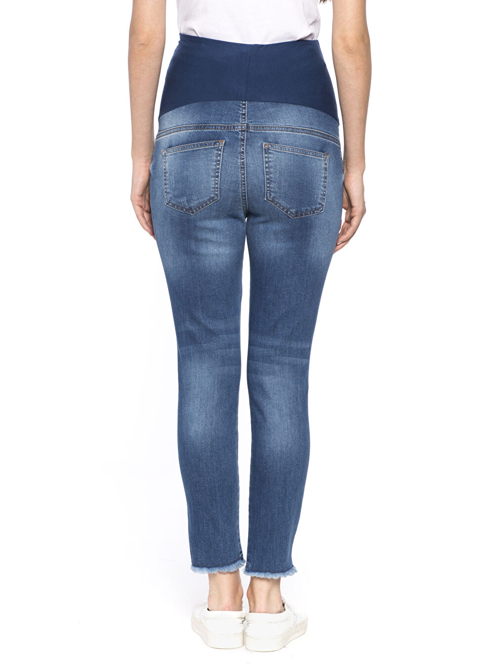 Orta İndigo Rodeo Jean Pantolon-1