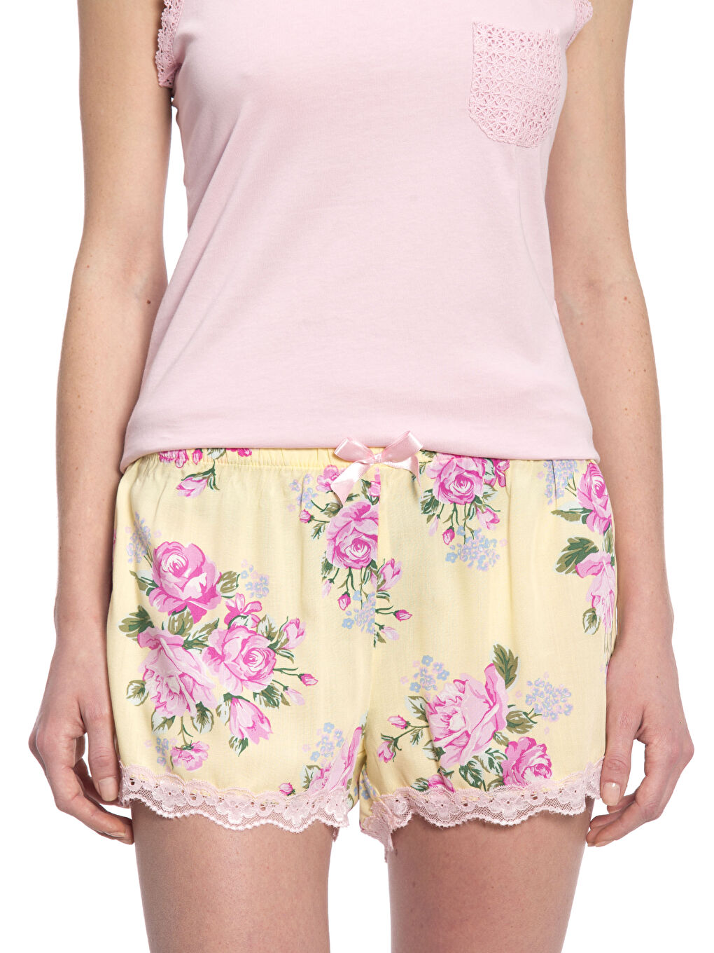 Pembe Leylak Pijama Takım-2