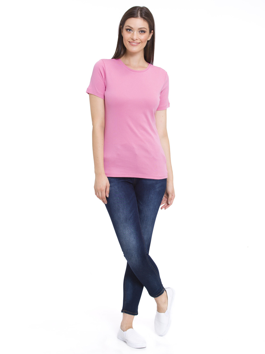 Orta Pembe Tişört-2
