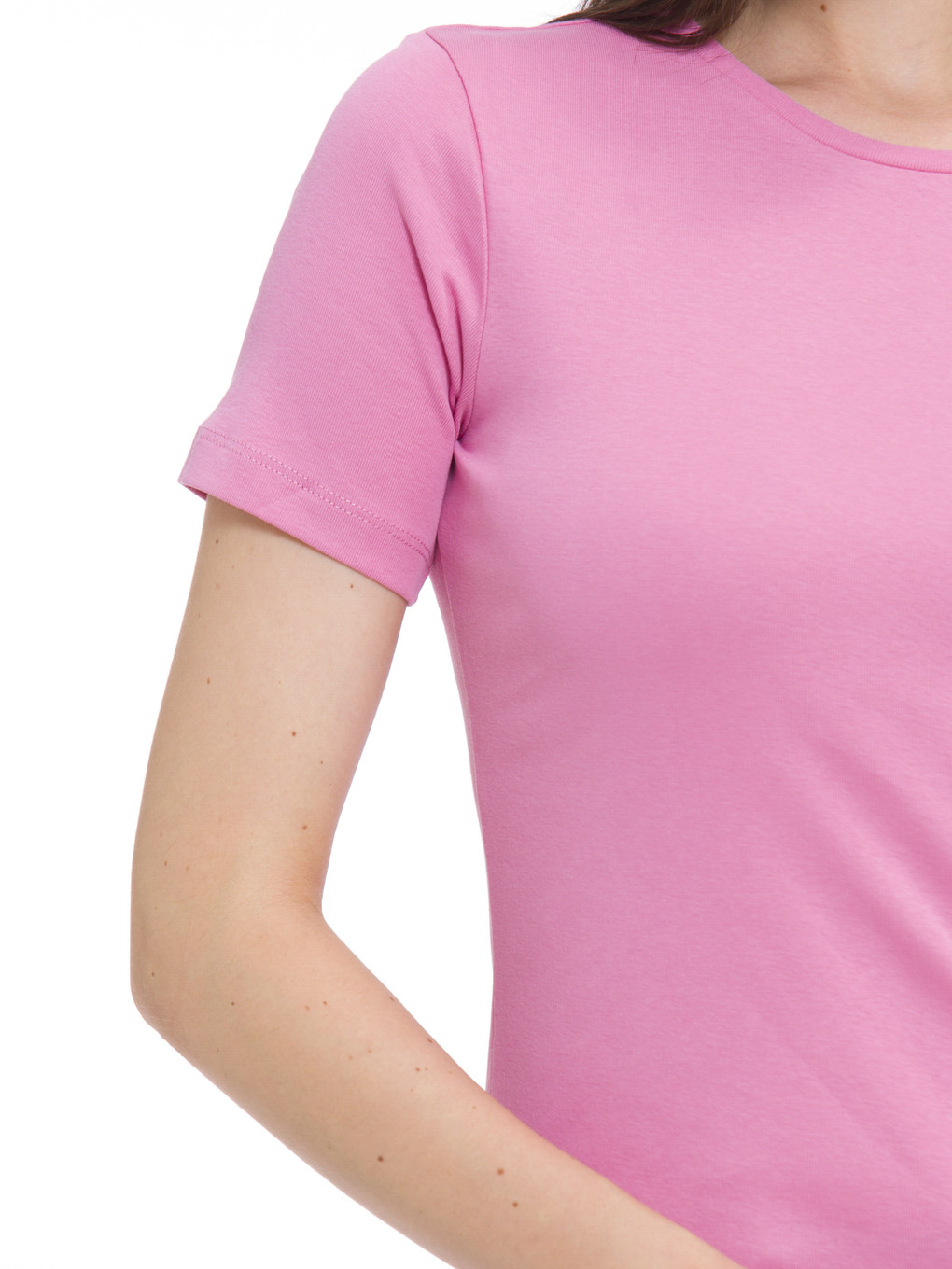 Orta Pembe Tişört-3