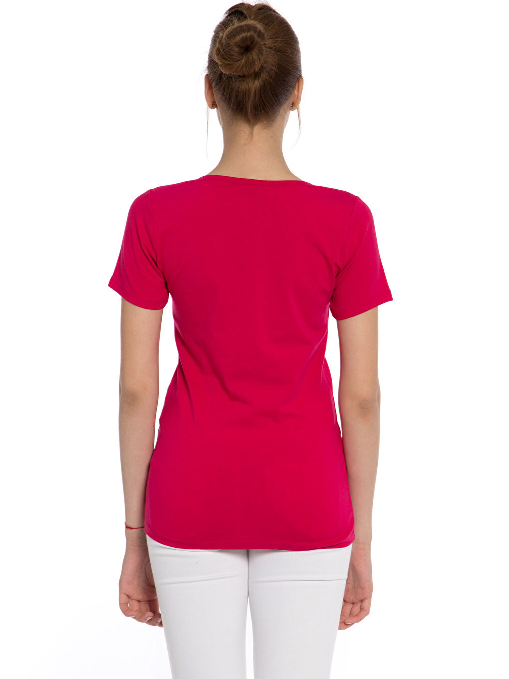 T-shirt FUCHSIA Femme-1