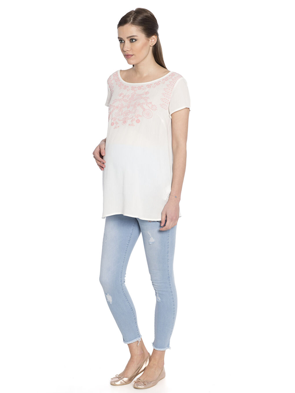 Blouse ÉCROU Femme-2