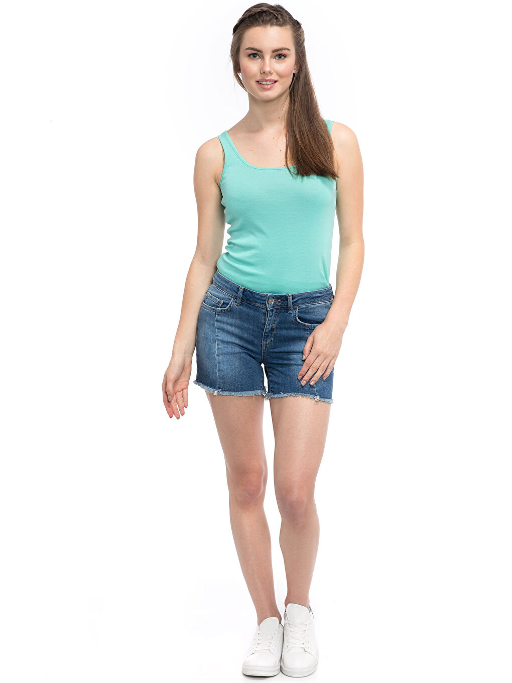 Débardeur TURQUOISE Femme-2