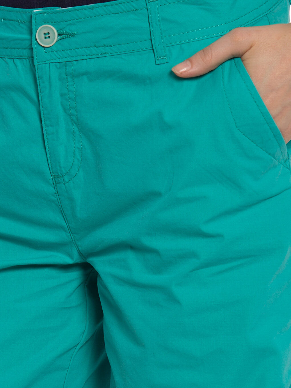 Turkuaz Nane Yeşili Şort-3