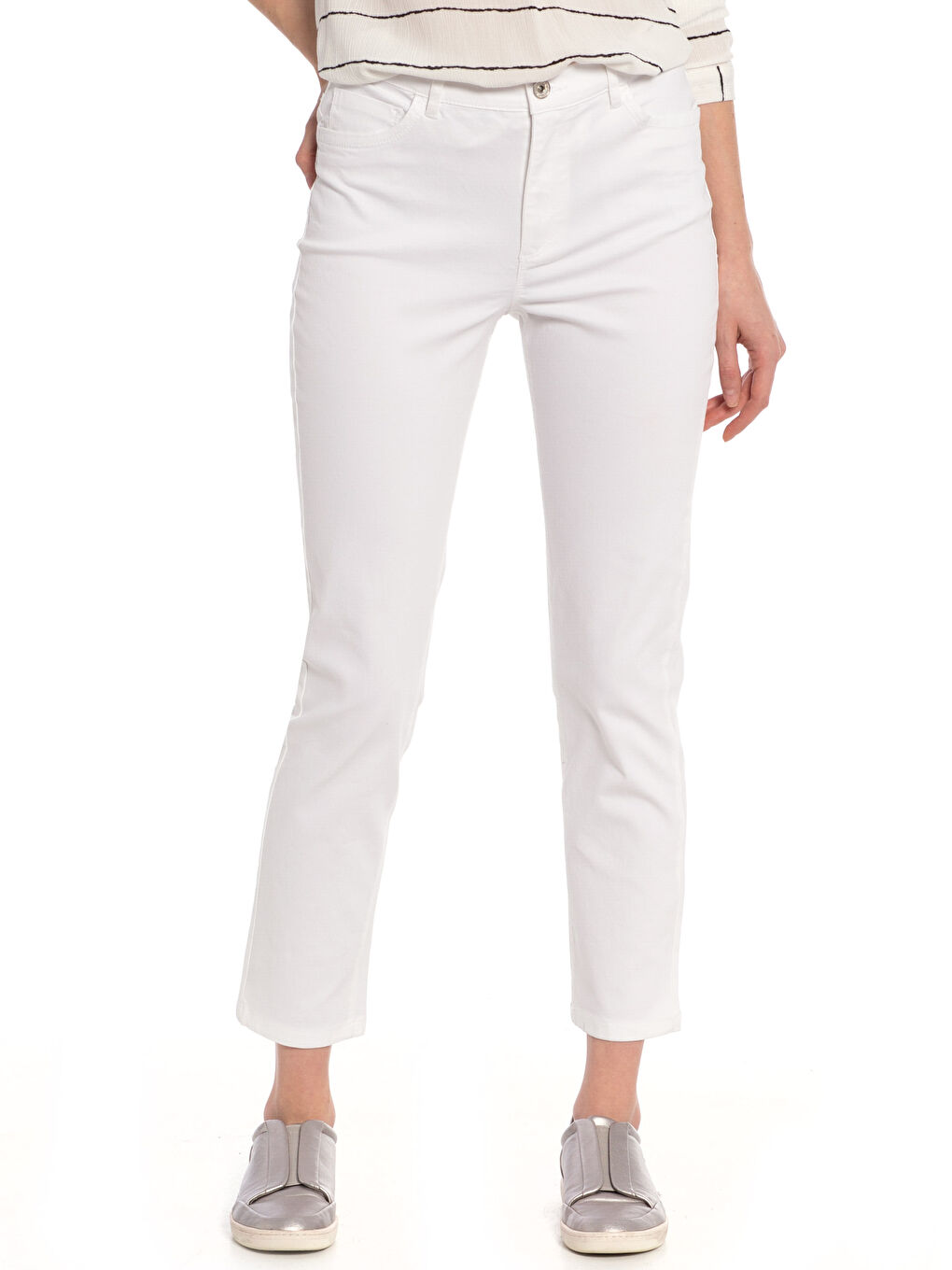 Woman WHITE Trousers