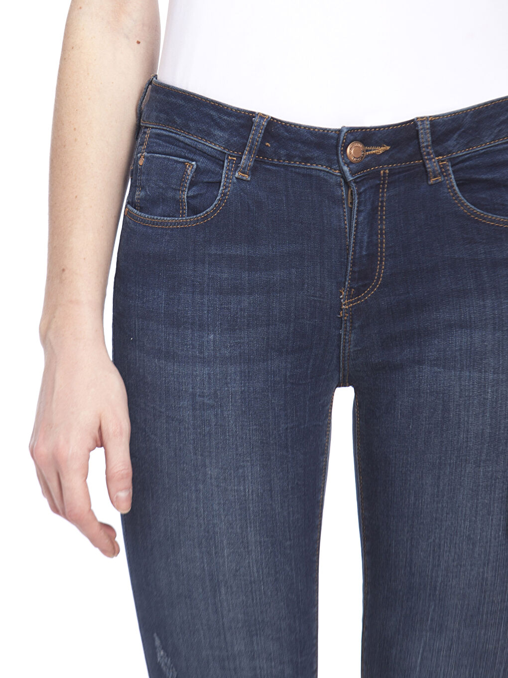 İndigo Jüpiter Süper Skinny Fit Kadın Jean Pantolon-3