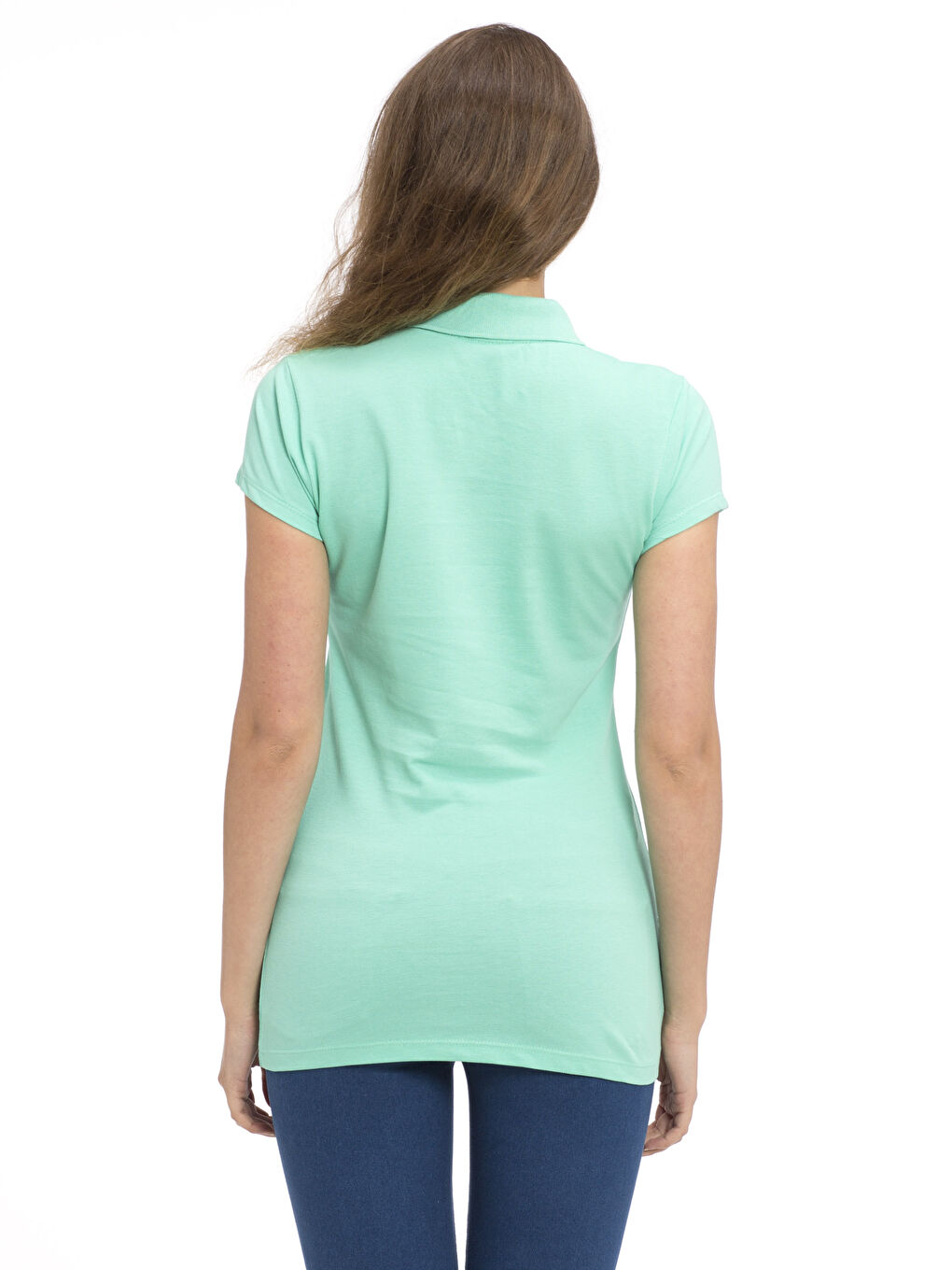 Woman TURQUOISE T-Shirt-1