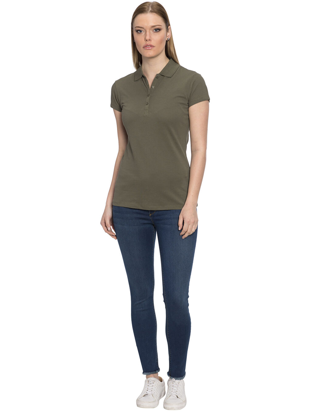 T-shirt KAKI Femme-2