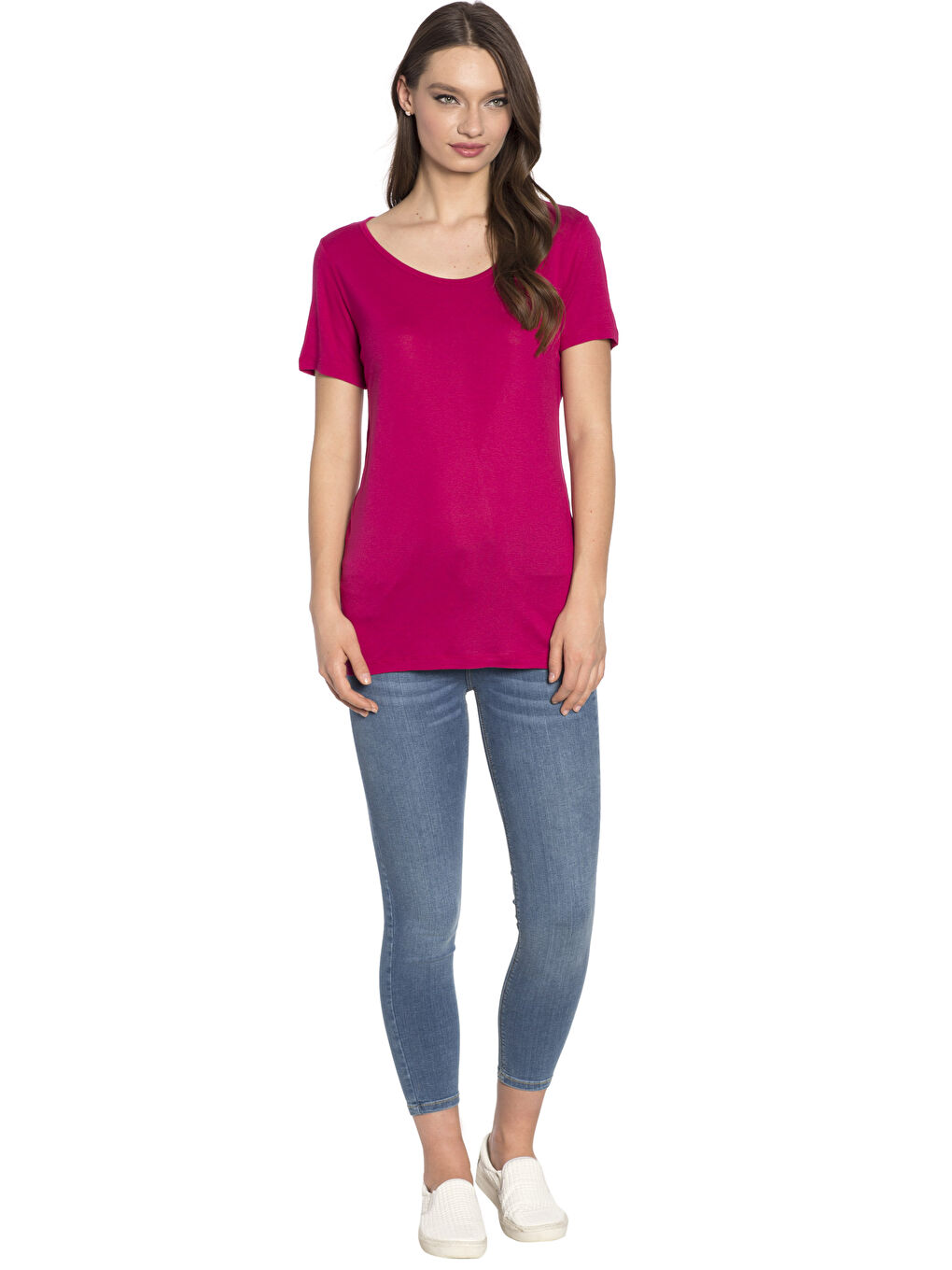 Woman FUCHSIA T-Shirt-2