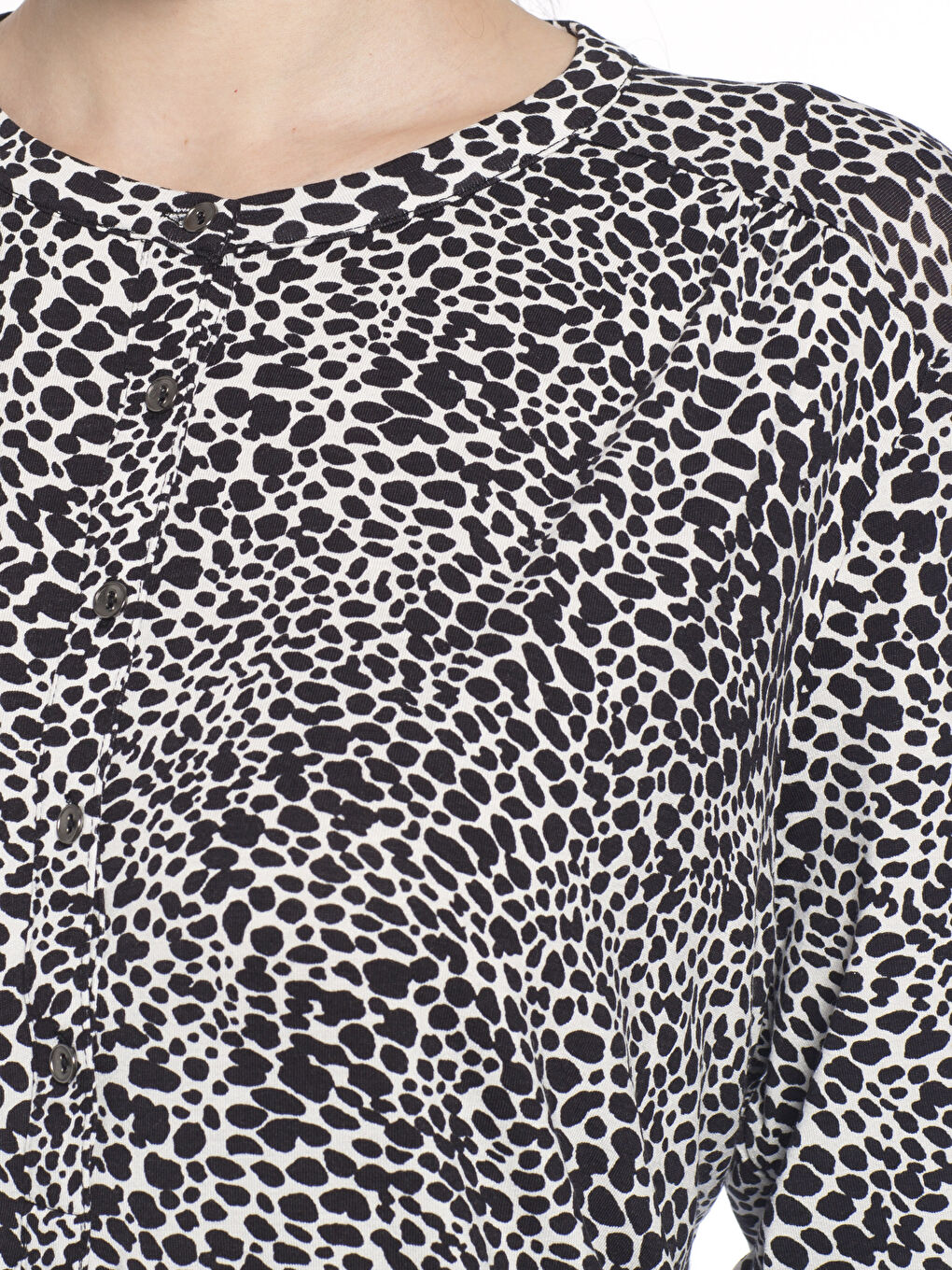 Siyah Baskılı Tişört-3