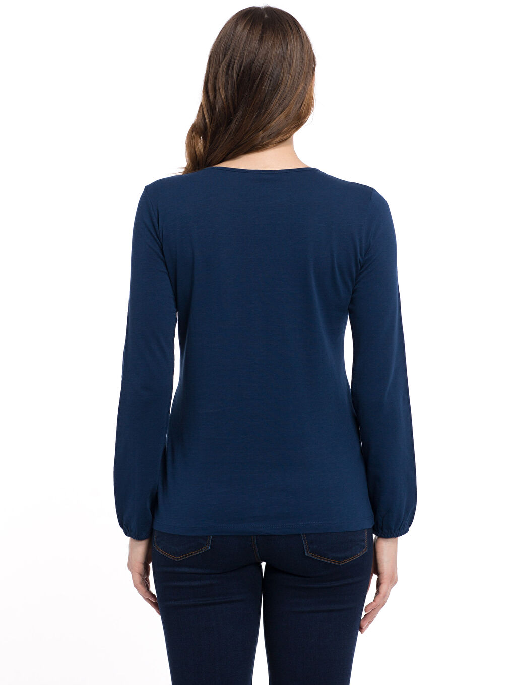 Açık Lacivert Tişört-1