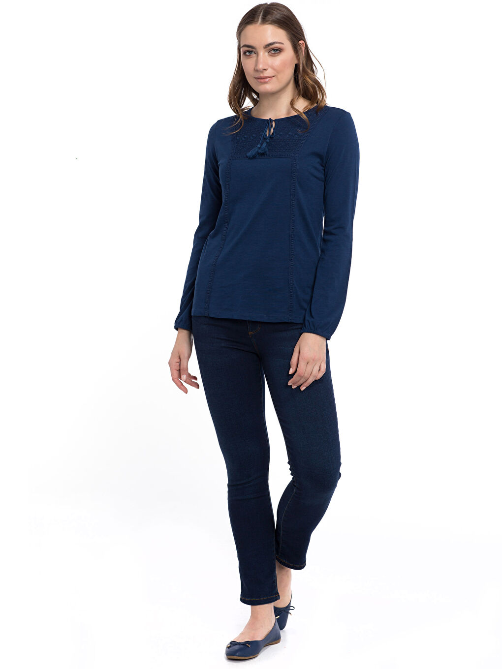 Açık Lacivert Tişört-2