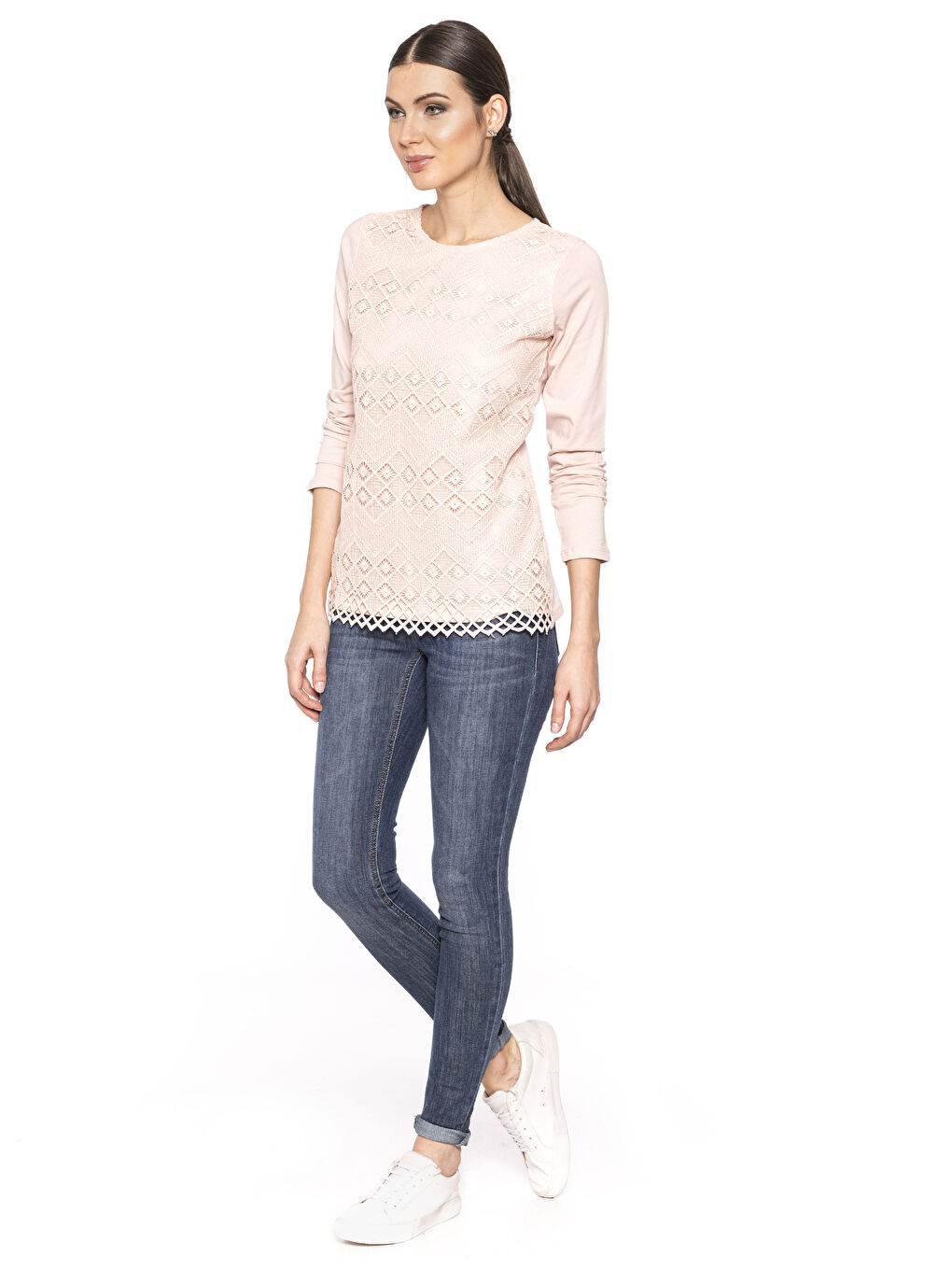 Mat Pembe Tişört-2