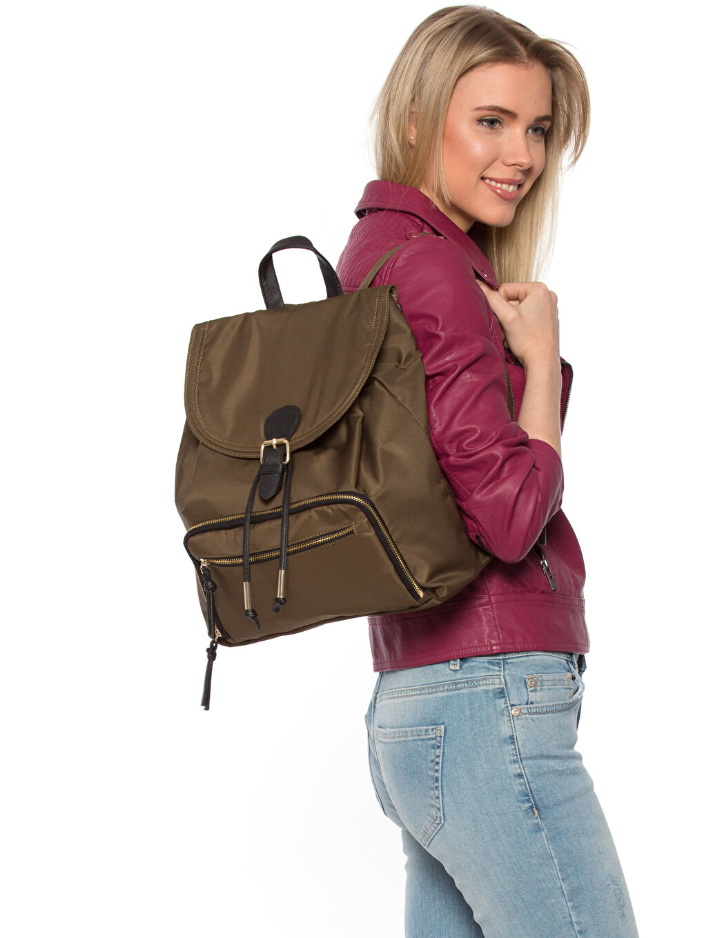 Yeşil Dark Green Rodeo Omuz Çantası-1