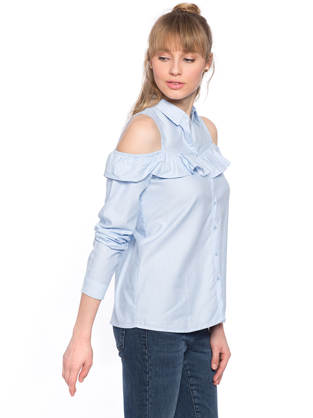 Mavi Açık Mavı Gömlek