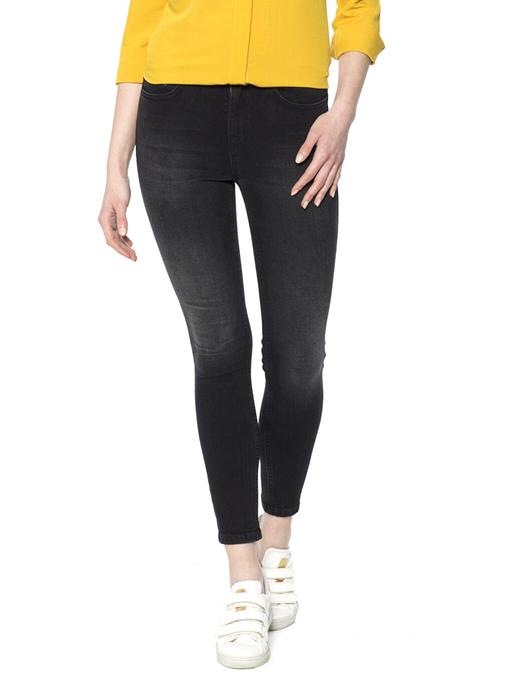 Siyah Mercury Skinny Fit Kadın Jean Pantolon