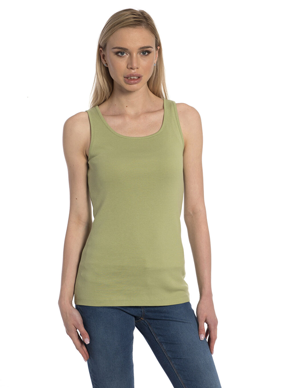 Débardeur VERT Femme