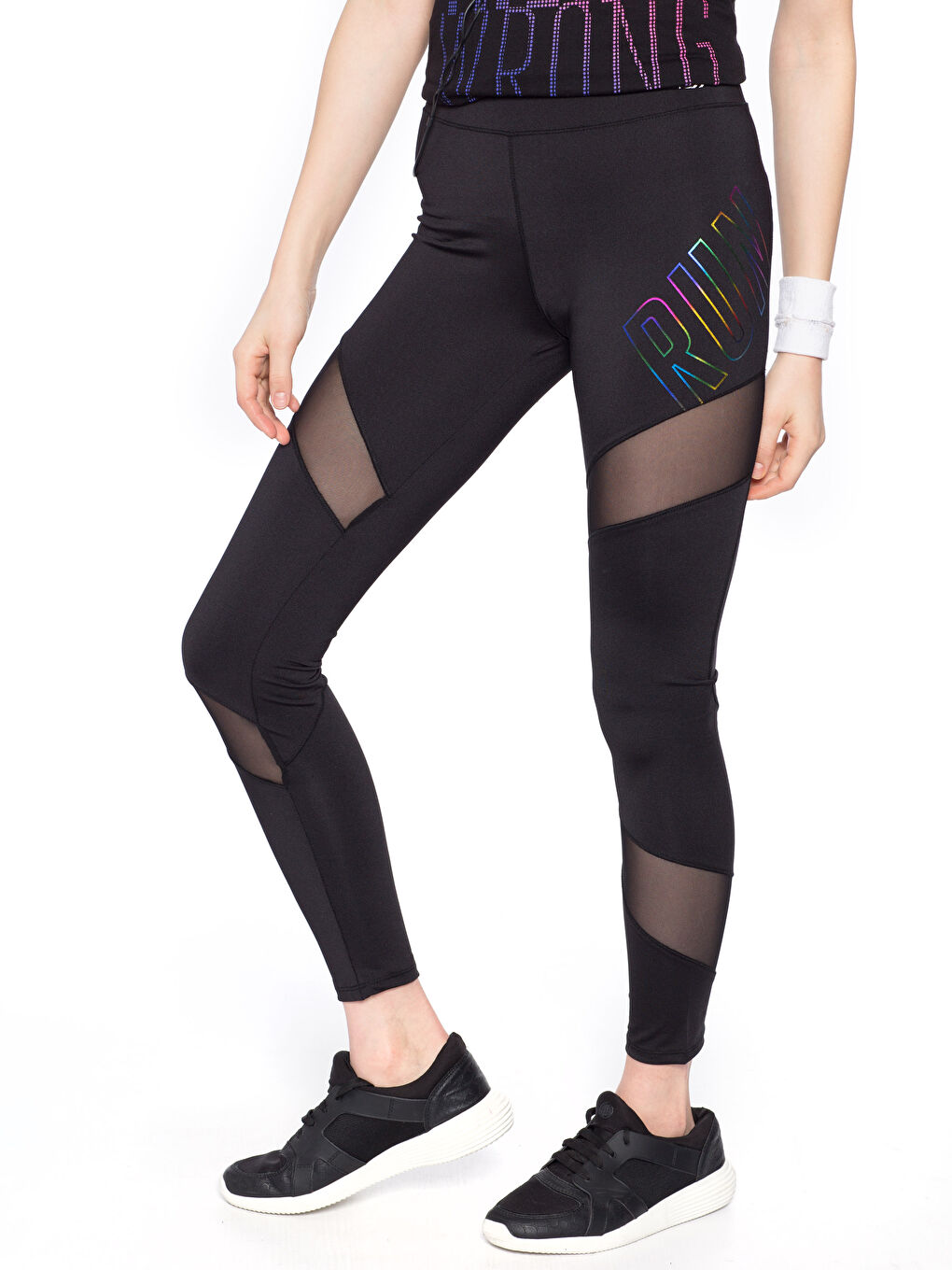 Yeni Siyah Spor Tayt-1