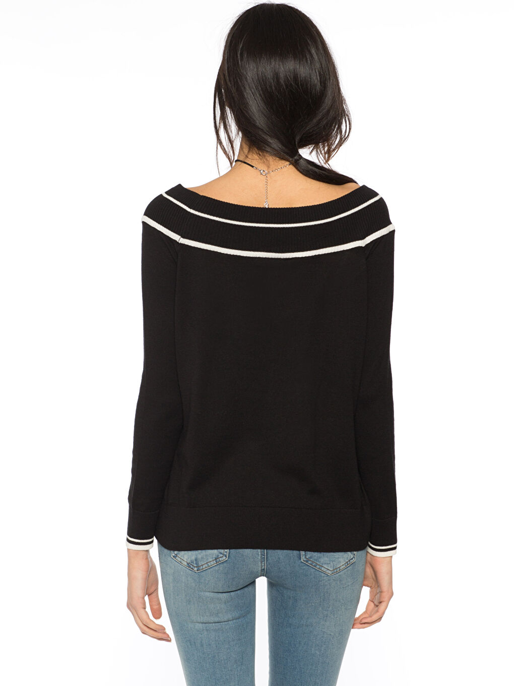 LCW Vision Frau SCHWARZ Pullover -7Y9513Z8-CVL
