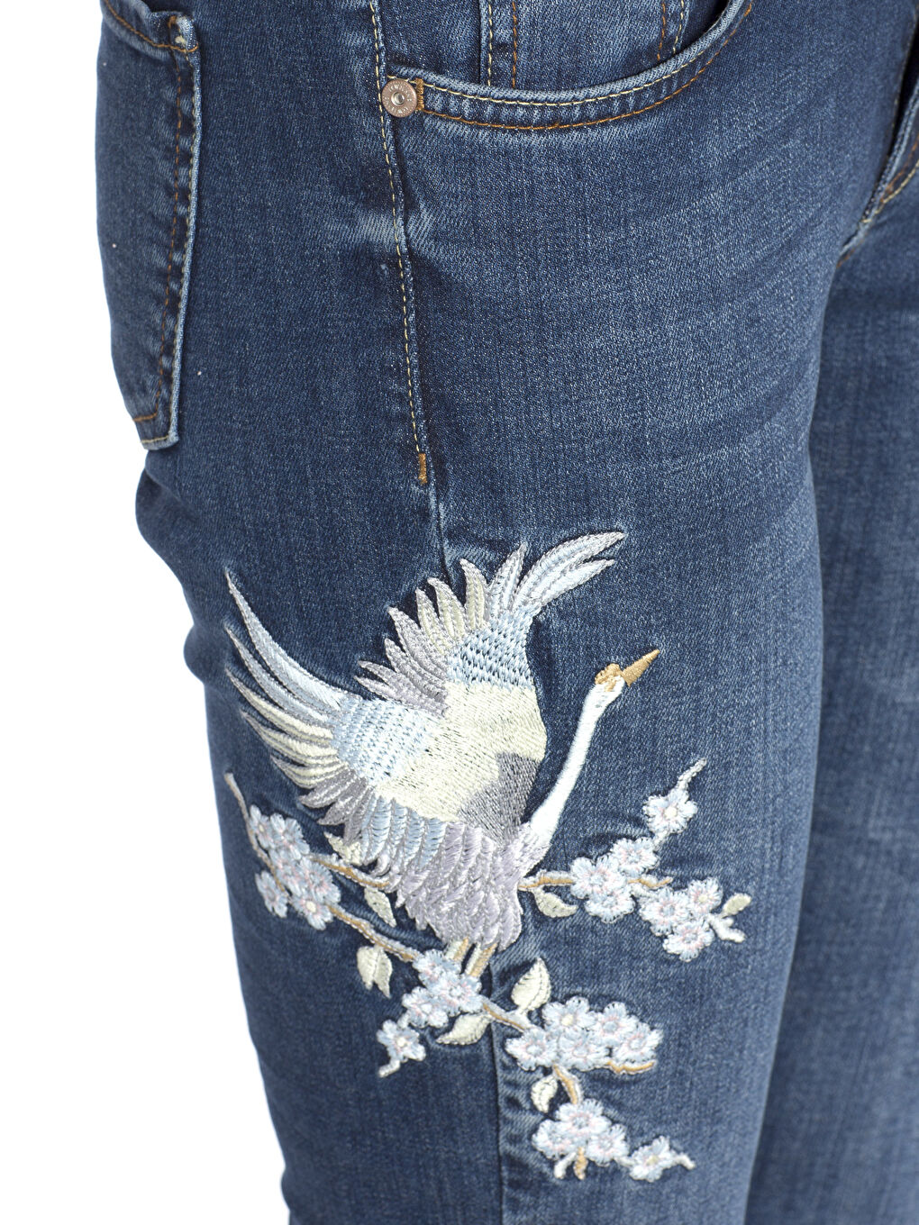 İndigo Mercury Skinny Fit Kadın Jean Pantolon-3