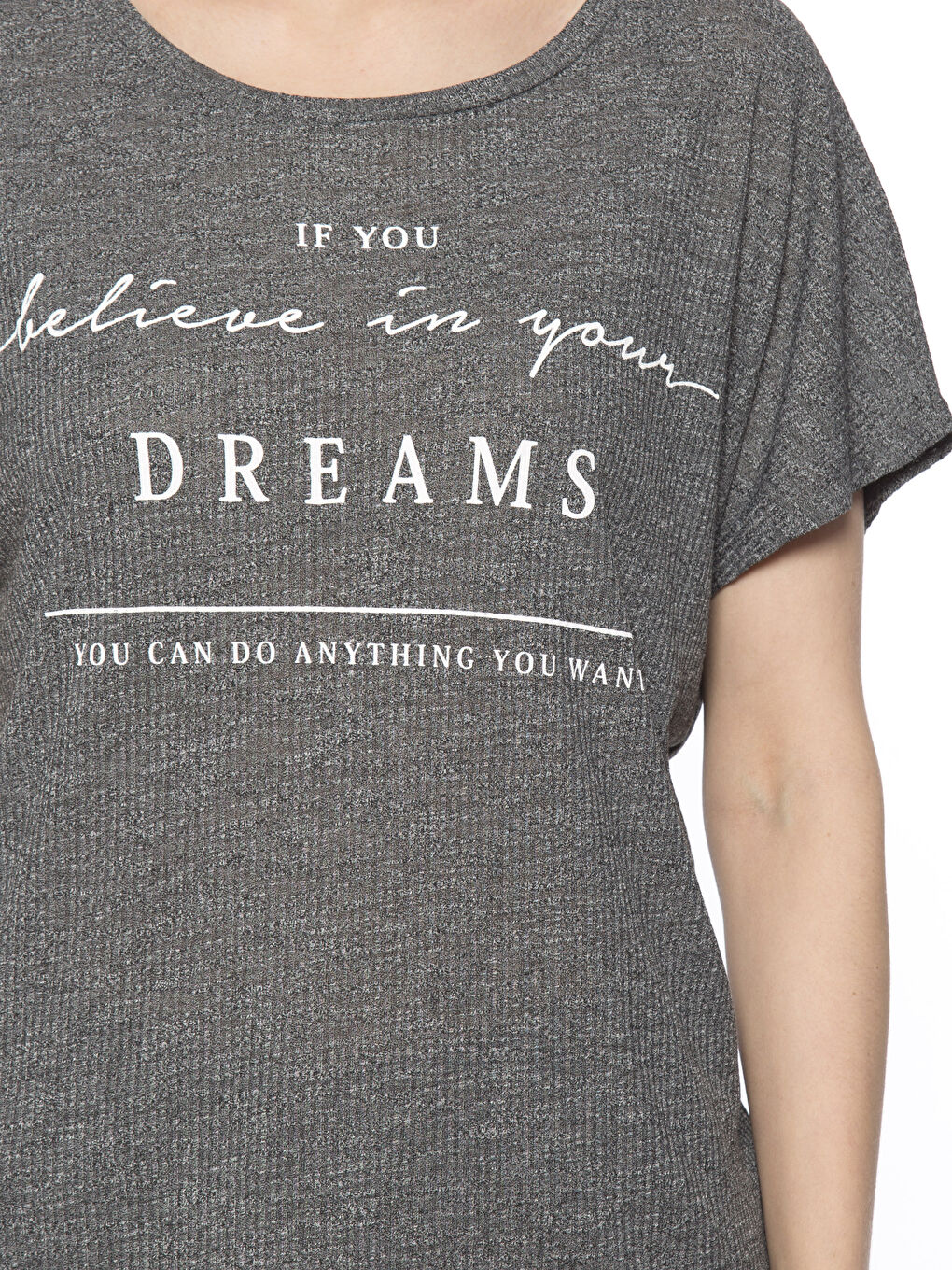 Antrasit Antrasıt Tişört-3