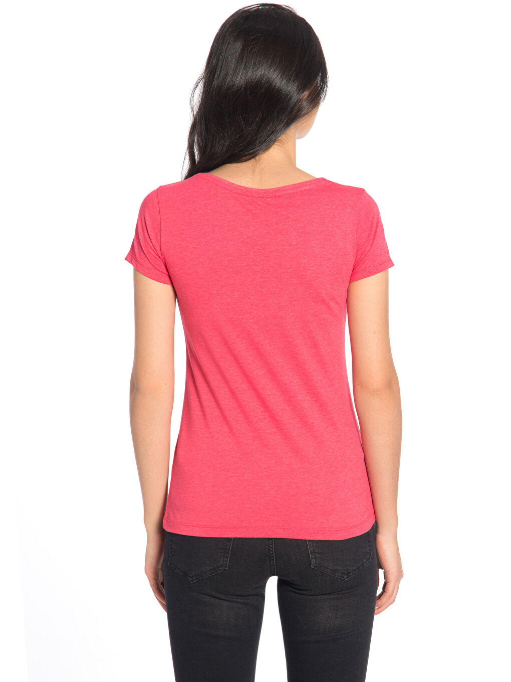 T-shirt FUCHSIA Femme-1