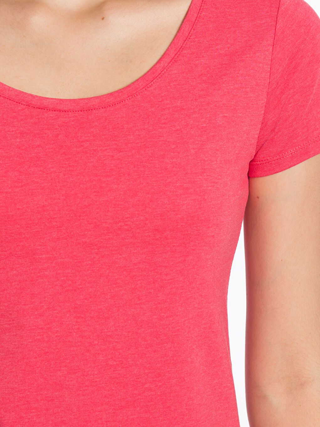 T-shirt FUCHSIA Femme-3