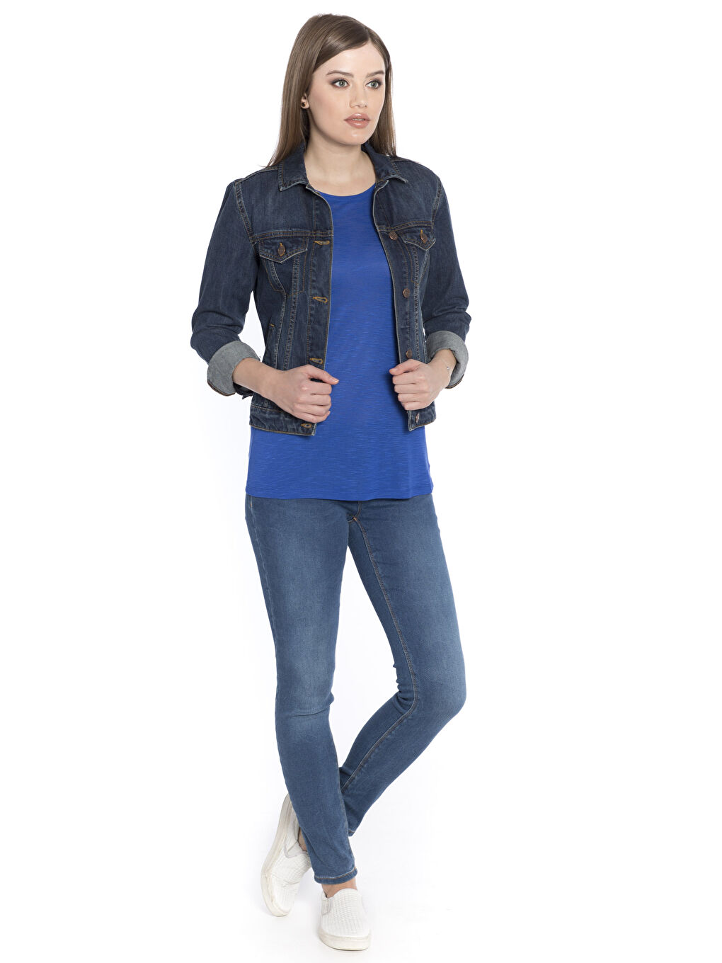 INDIGO Teksas jakna Žena-2