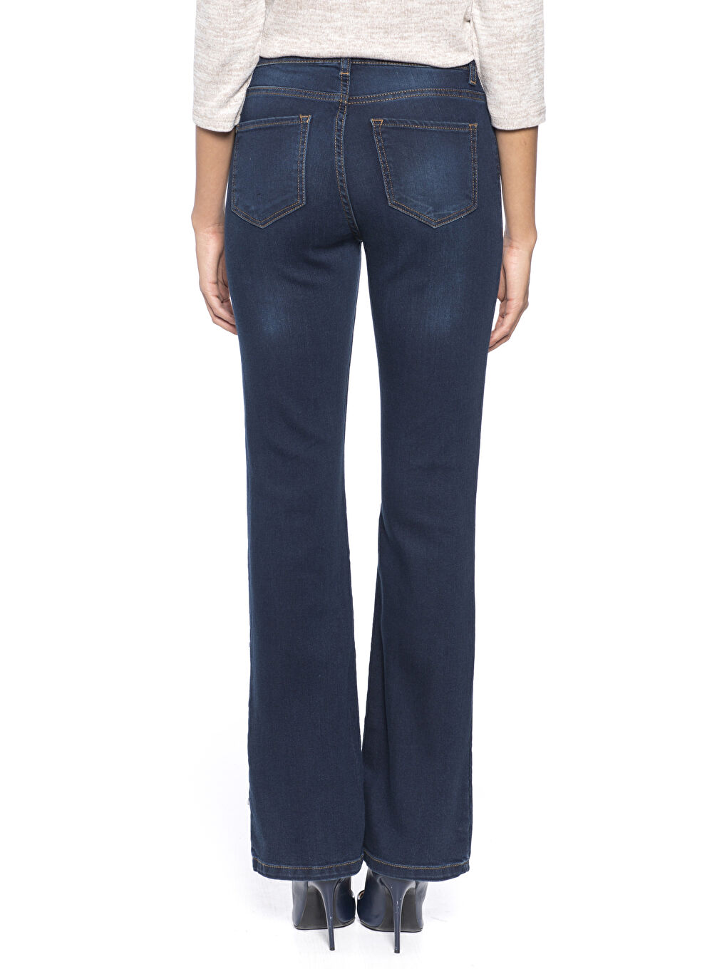 İndigo Koyu Rodeo Jean Pantolon-1
