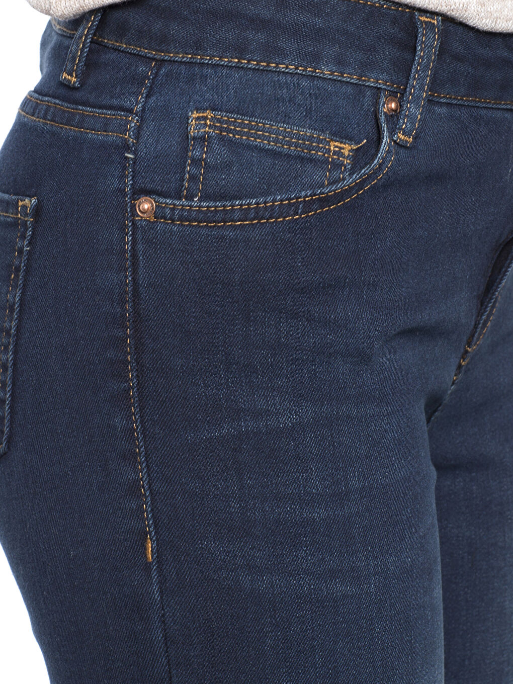 İndigo Koyu Rodeo Jean Pantolon-3