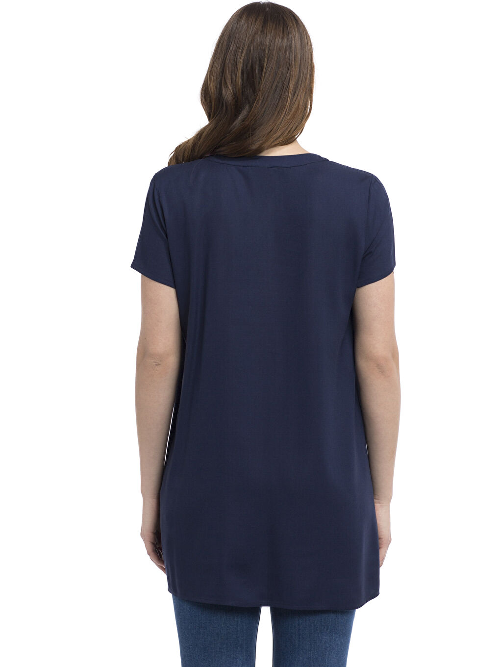 Lacivert Lacıvert Tunik-1