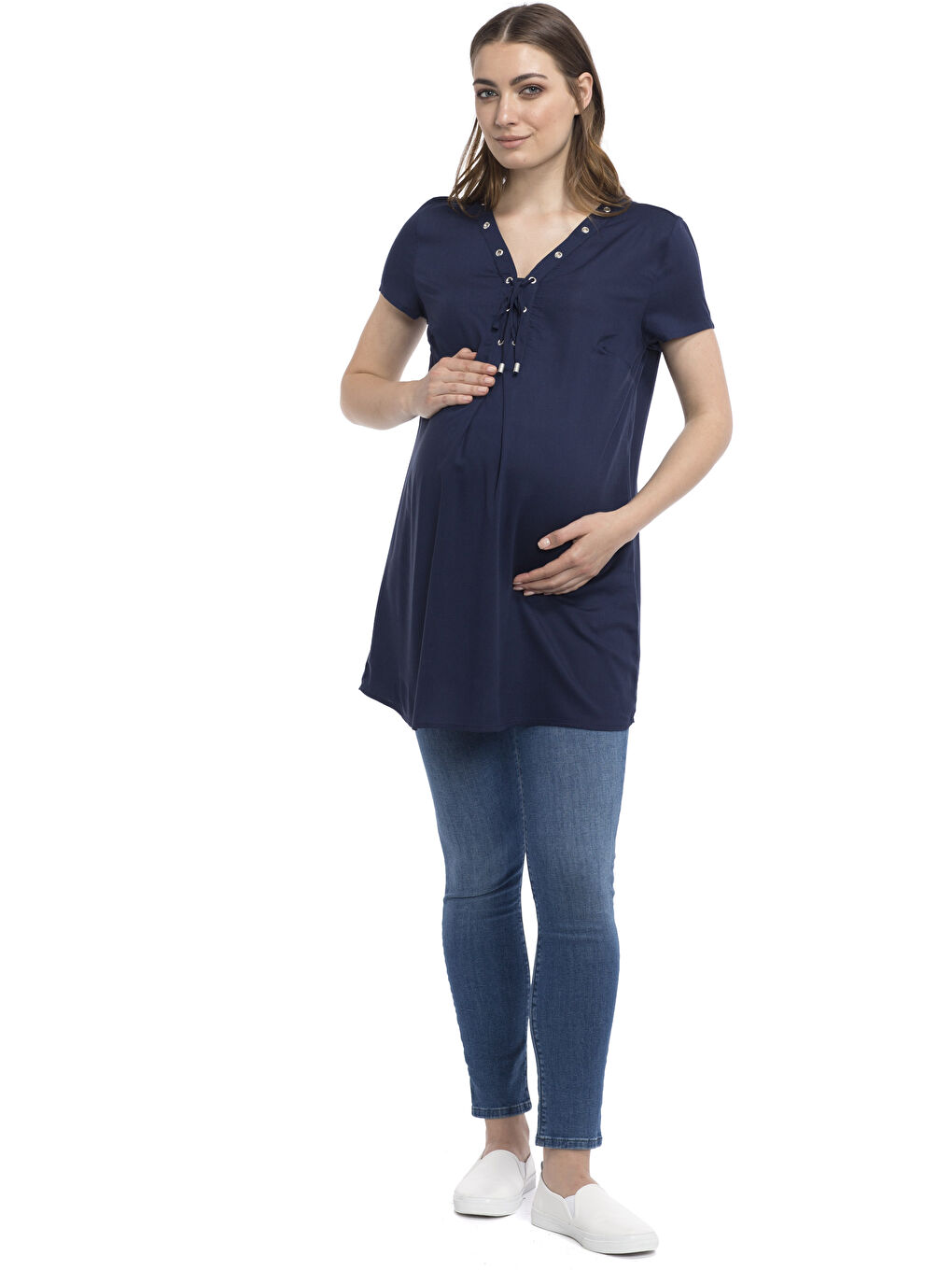 Lacivert Lacıvert Tunik-2