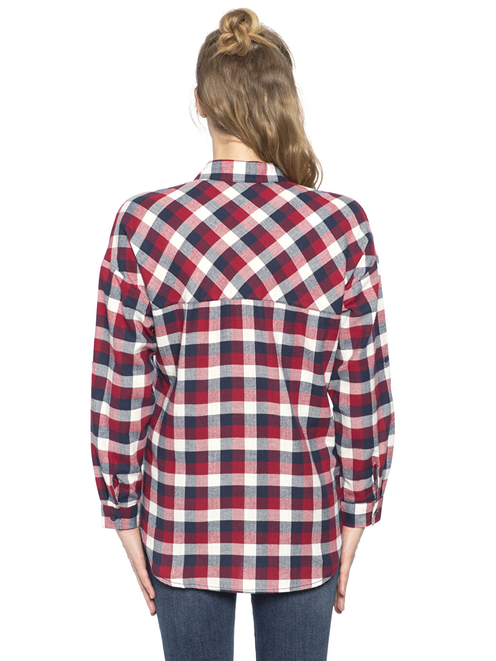 Kırmızı Ekose Gömlek-1