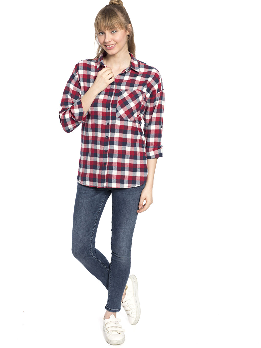 Kırmızı Ekose Gömlek-2