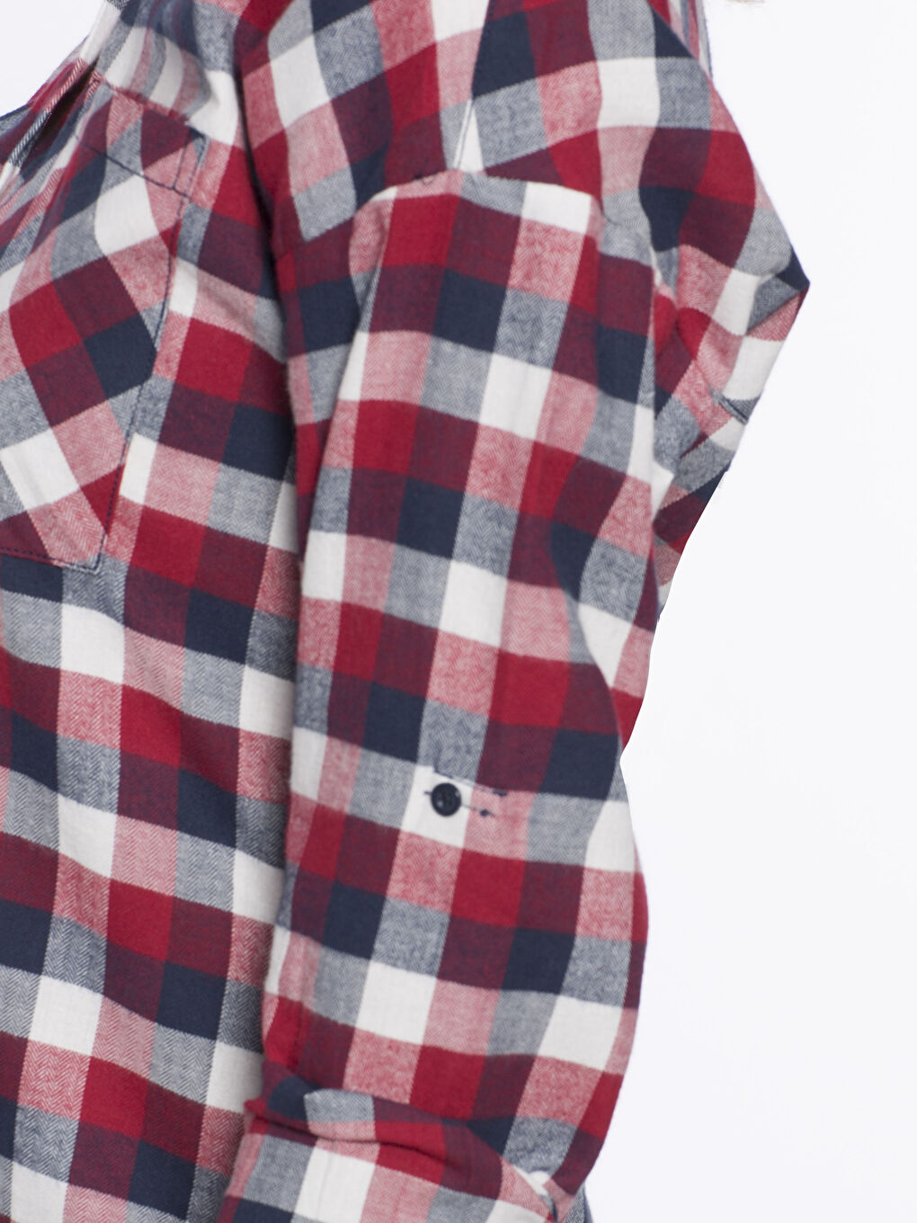 Kırmızı Ekose Gömlek-3