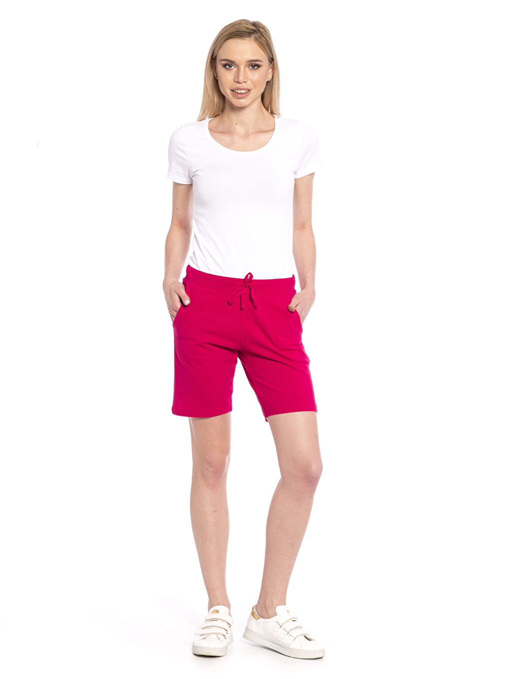 Fuşya Şort-2
