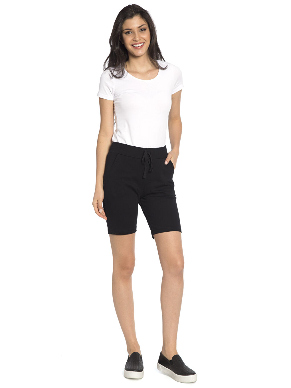 Shorts NOIR Femme-2