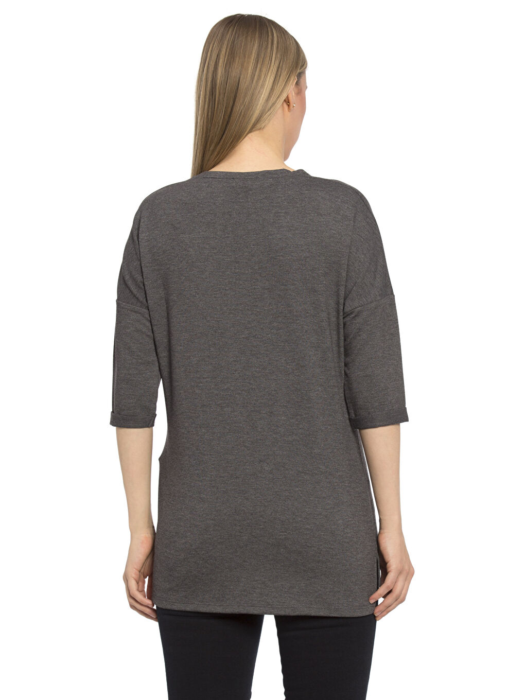 Gri Melanj Sweatshirt-1