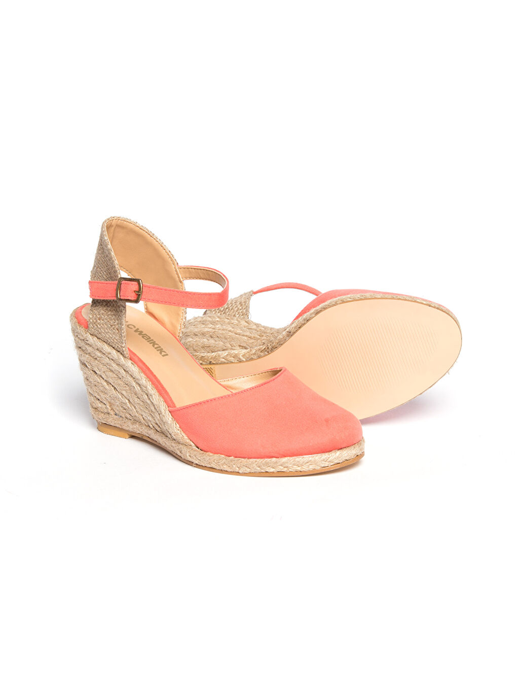 Woman ORANGE High Heels-1