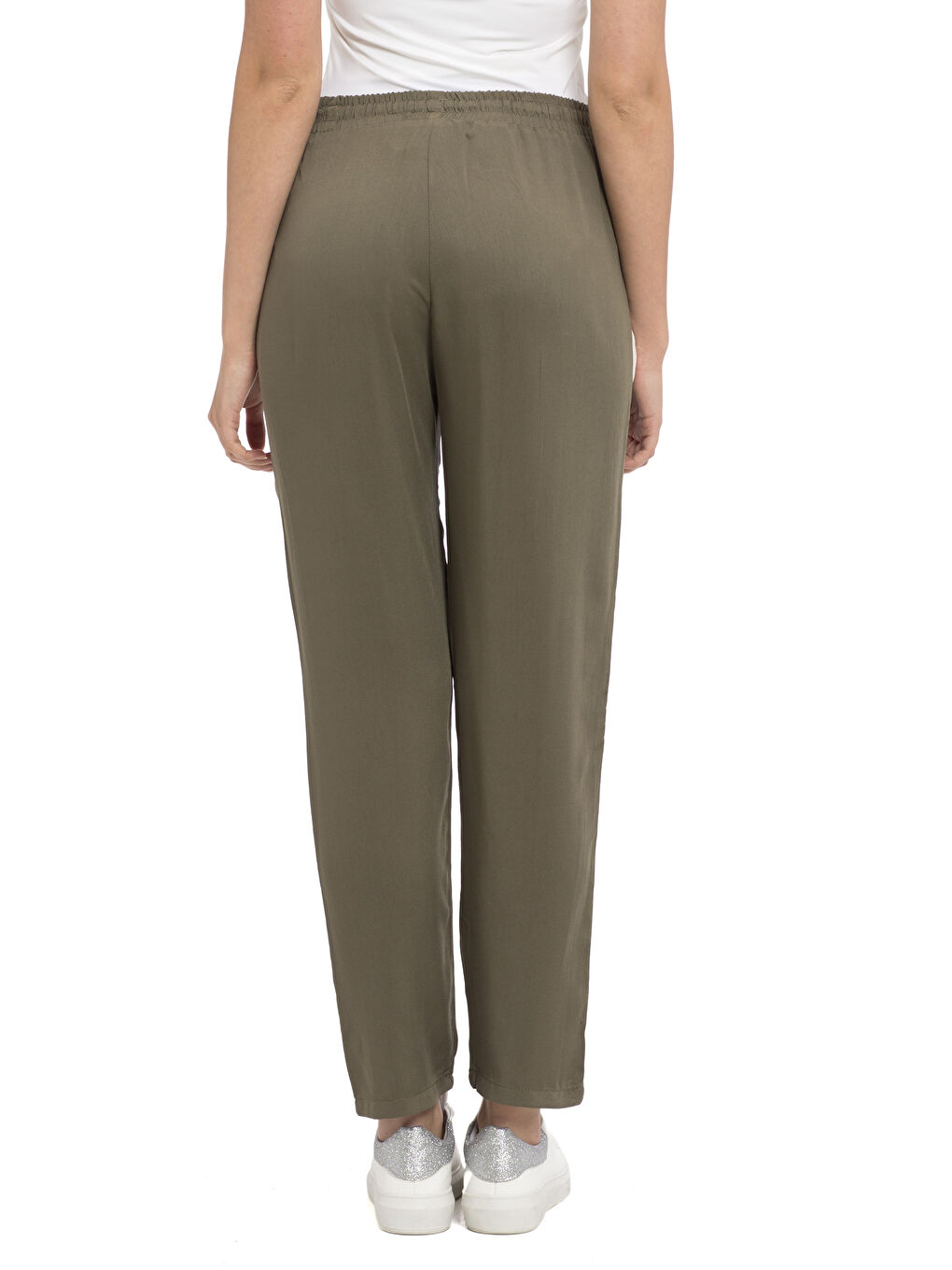 LCW Vision Woman KHAKI Trousers -7YI059Z8-E7P