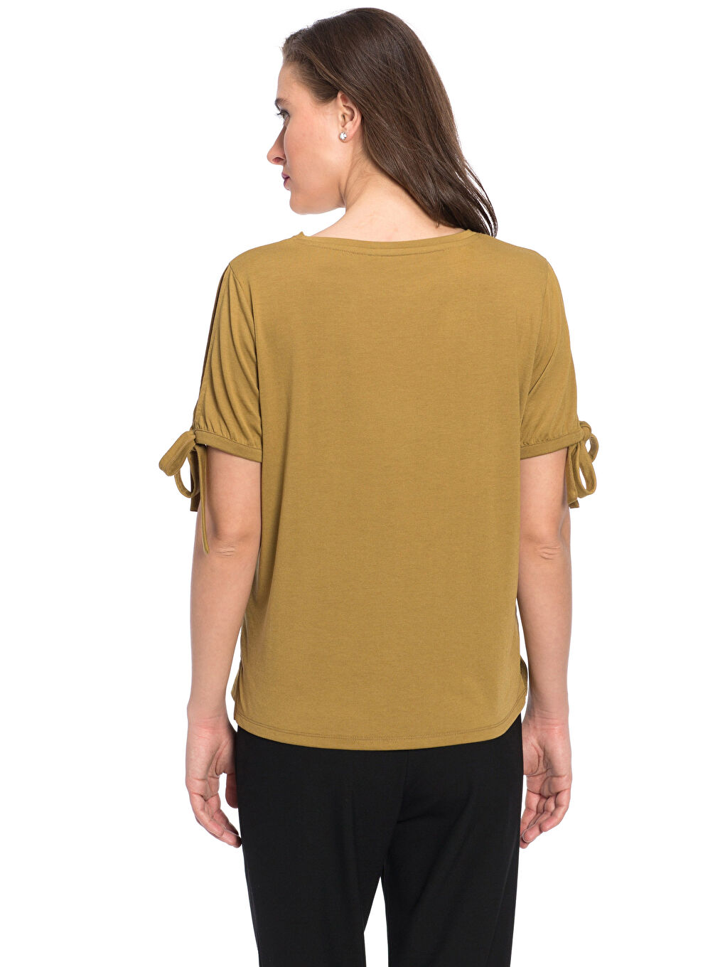 Zeytin Yeşili Tişört-2