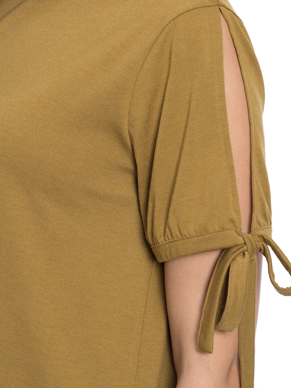 Zeytin Yeşili Tişört-4