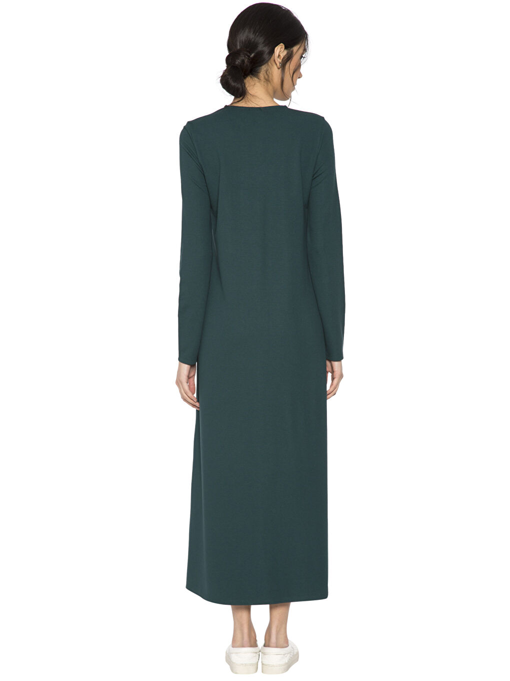 Koyu Yeşil Elbise-1